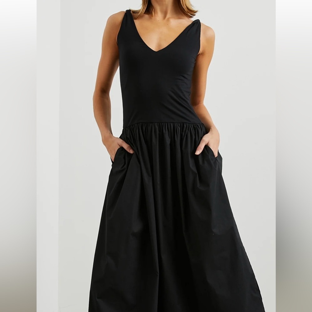 Rails Elegant Black Sleeveless Dress - Picture 3 of 5